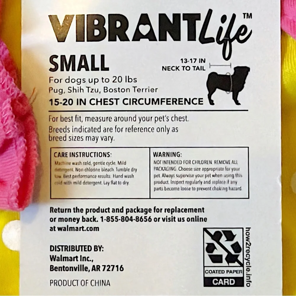Vibrant Life Yellow Polka Dot Dog Dress
